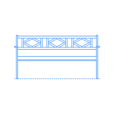 Furniture Outdoor Lounge Ikea Bondholmen Outdoor Bench Sketch Svg Vector, Free Vectors File
